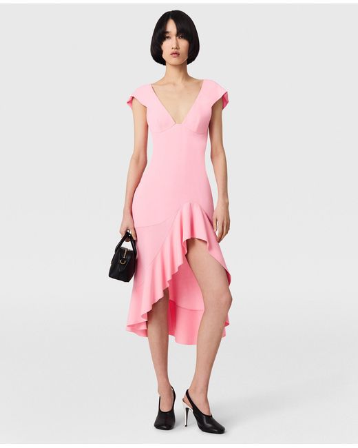 Stella McCartney Pink Frill Trim Dress