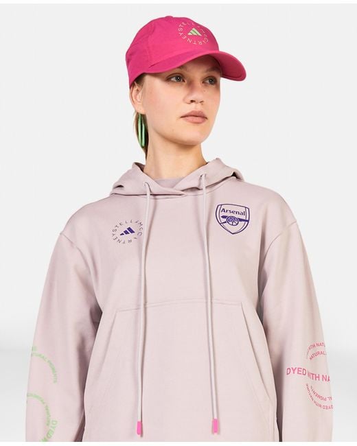 Stella McCartney Pink Adidas By × Arsenal Hoodie