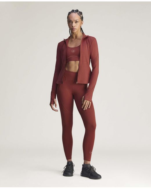 Stella McCartney Red Truepurpose Long-Sleeve Training Midlayer