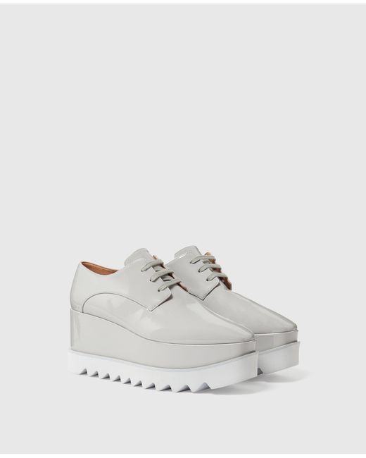 Stella McCartney White Limited-edition Elyse Monochrome Platforms