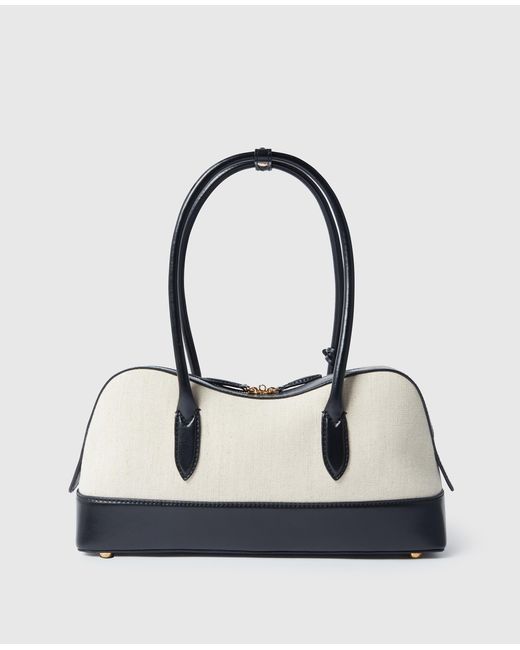 【Stella McCartney】 Ryder Medium canvas shoulder bag Stella McCartney Ryder Canvas Shoulder Bag in White | Lyst