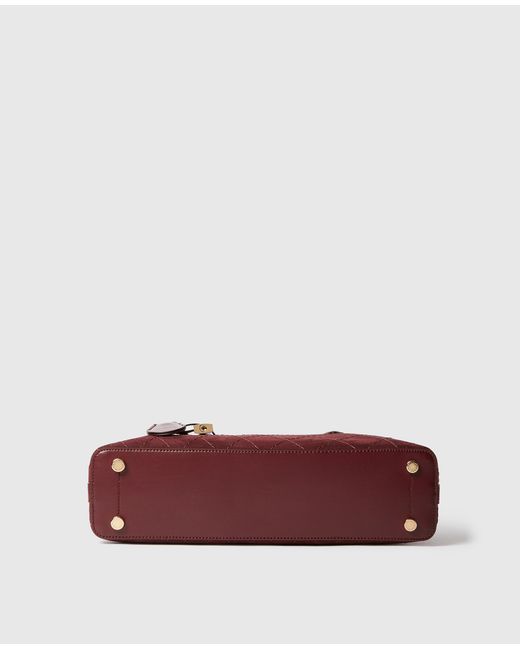 Stella McCartney Purple Ryder Quilted Shoulder Bag