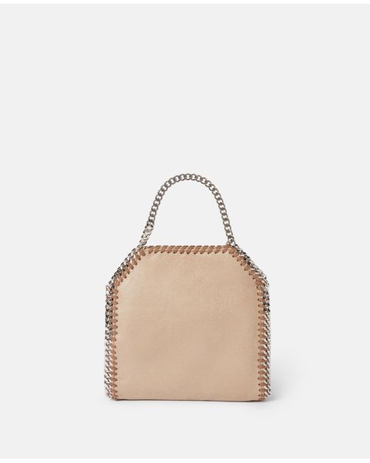Stella McCartney Natural Falabella Tiny Tote Bag