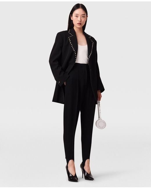 Stella McCartney Blue Stretch Stirrup Leggings