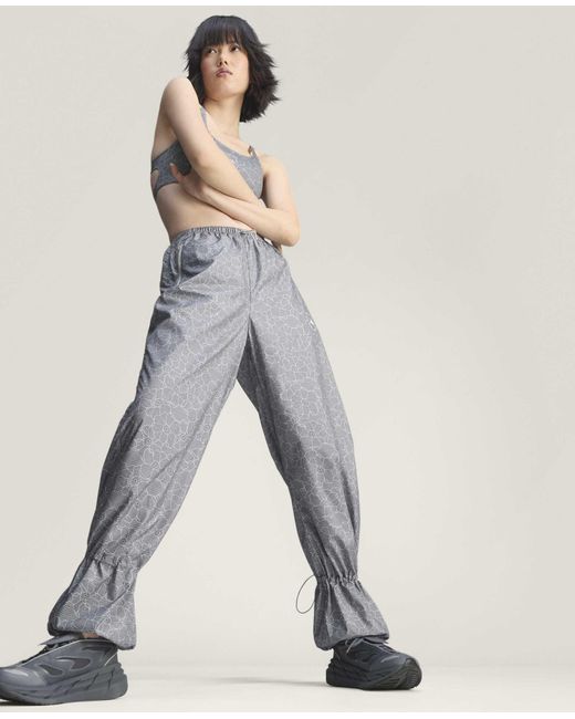 Stella McCartney Gray Logo Woven Trackpants