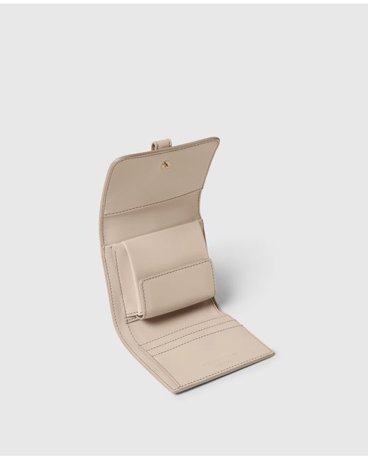 Stella McCartney Natural Falabella Trifold Wallet