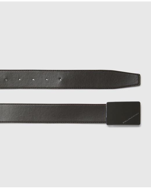 Stella McCartney Brown Reversible Double-Faced Belt