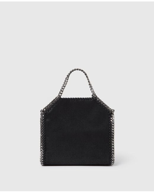 Stella McCartney Black Falabella Tiny Tote Bag