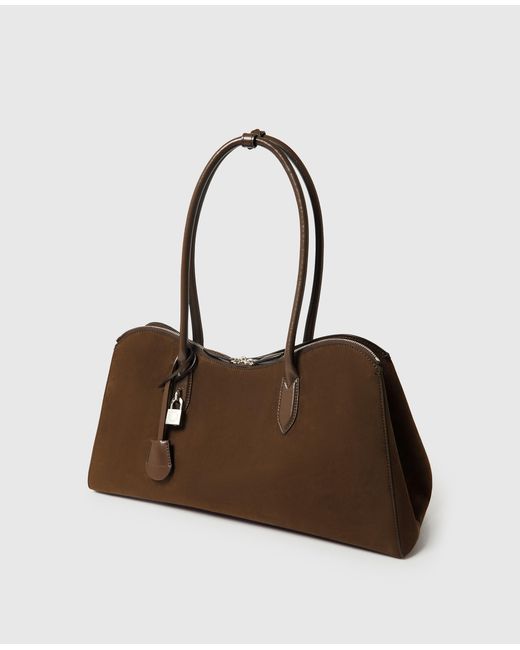 Stella McCartney Brown Ryder Open Tote Bag
