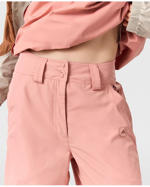 Stella McCartney Pink Logo Woven Trackpants