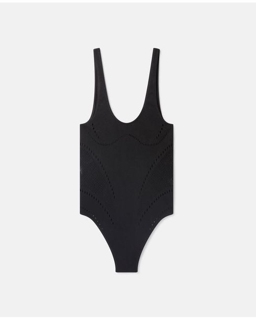 Stella McCartney Black Stellawear Bodysuit