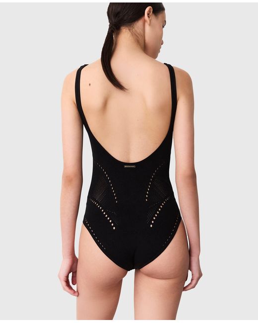 Stella McCartney Black Stellawear Bodysuit