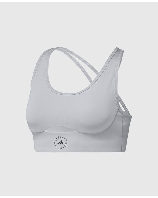 Stella McCartney Gray Truestrength Yoga Bra