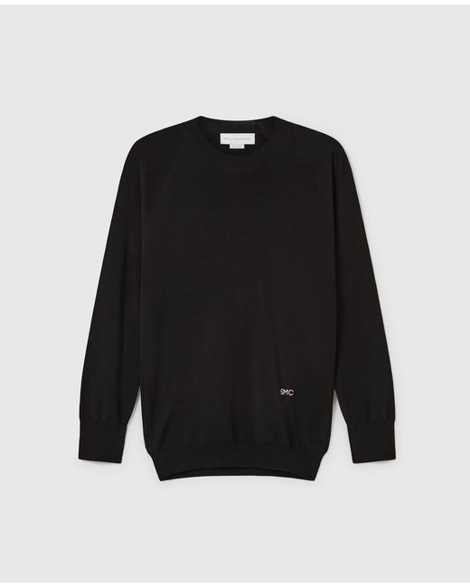 Stella McCartney Black Long-sleeve Compact Knit Top