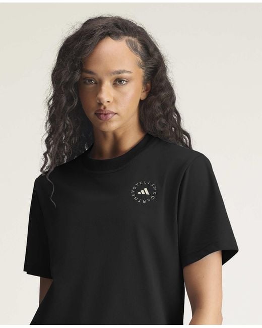 Stella McCartney Black Adidas By Sportswear Tee