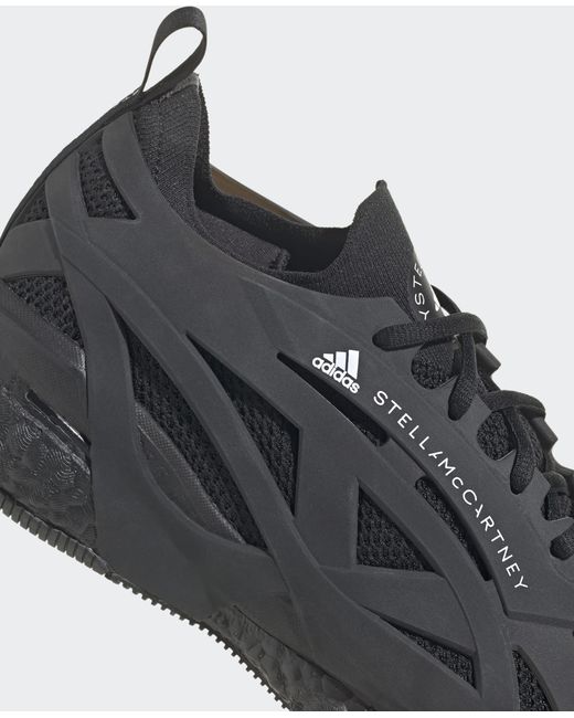 Stella McCartney Black Solarglide Running Trainers