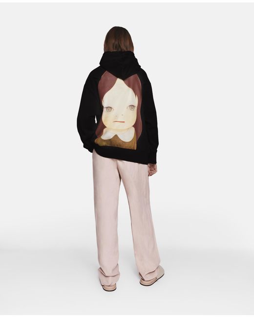 Stella McCartney Black Twins Ii Print Hoodie