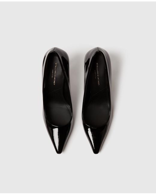 Stella McCartney Black Elsa Patent Pumps