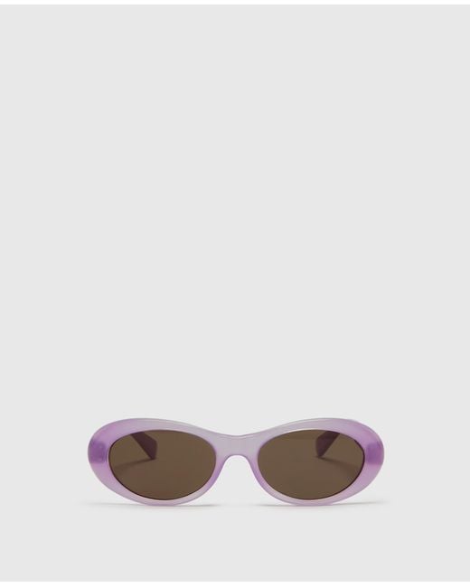 Stella McCartney Multicolor Logo Oval Sunglasses
