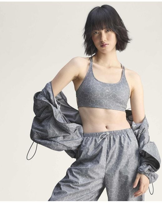 Stella McCartney Blue Truepace Mini Cropped Top