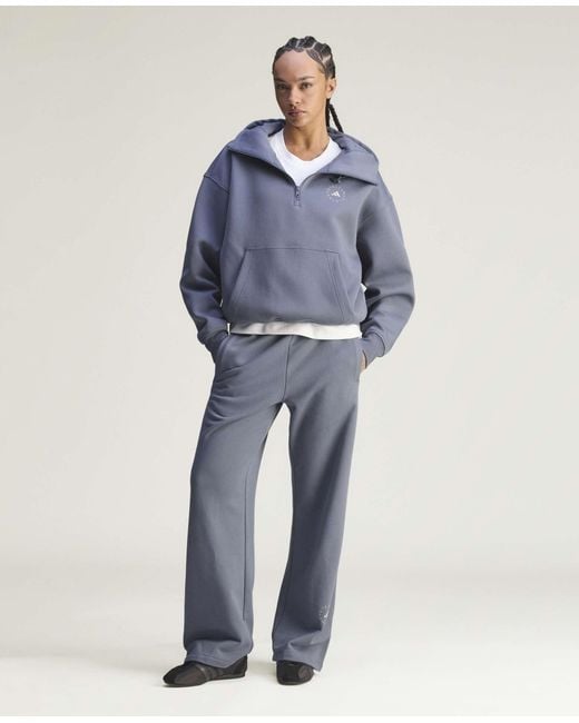 Stella McCartney Blue Truecasuals Half-zip Hoodie
