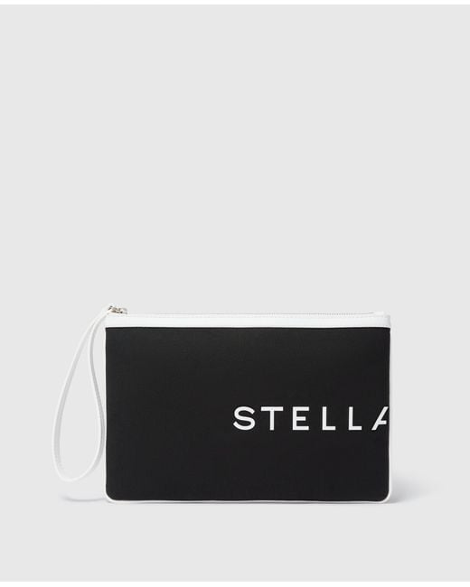 Stella McCartney Black Smc Bananatex Pouch, One Size