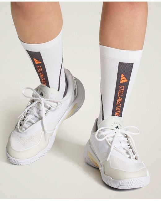Stella McCartney White Barricade Tennis Trainers