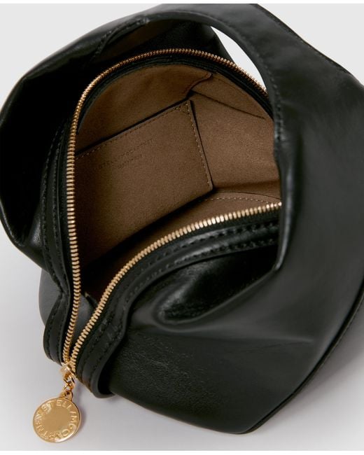 Stella McCartney Black Appaloosa Tiny Bucket Bag