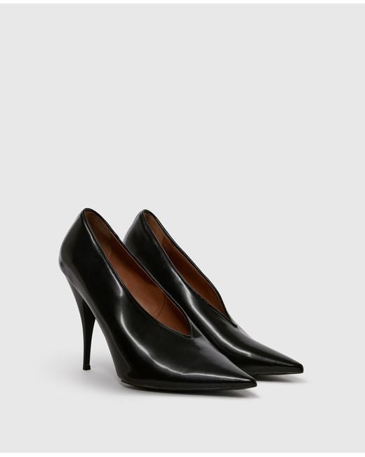 Stella McCartney Black Plateau Platform Pumps