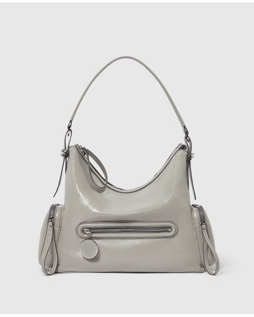 Stella McCartney Gray Dartmoor Shoulder Bag
