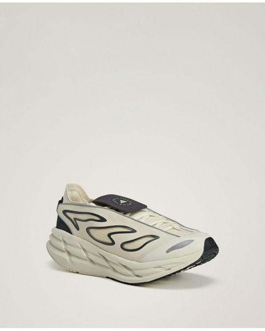 Stella McCartney White Futuristic Chunky Sole Sneakers By Adidas