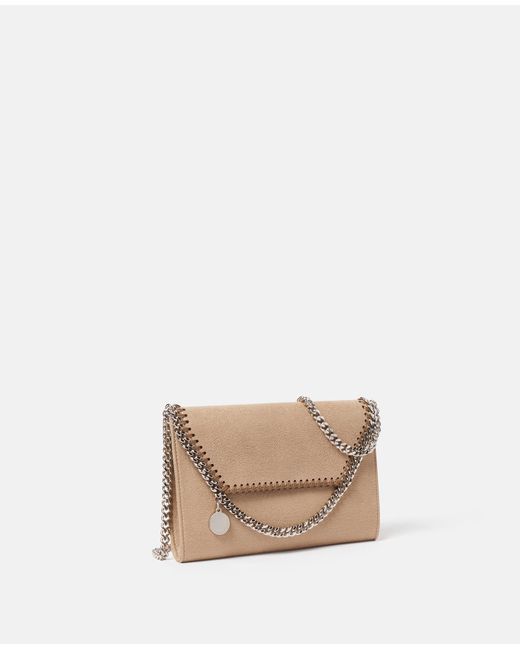 Stella McCartney Natural Falabella Wallet Crossbody Bag