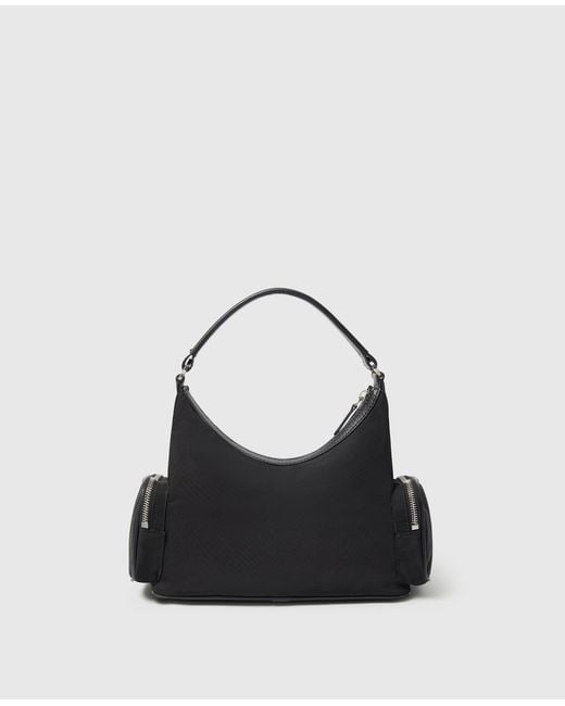 Stella McCartney Black Dartmoor Econyl Crossbody Bag