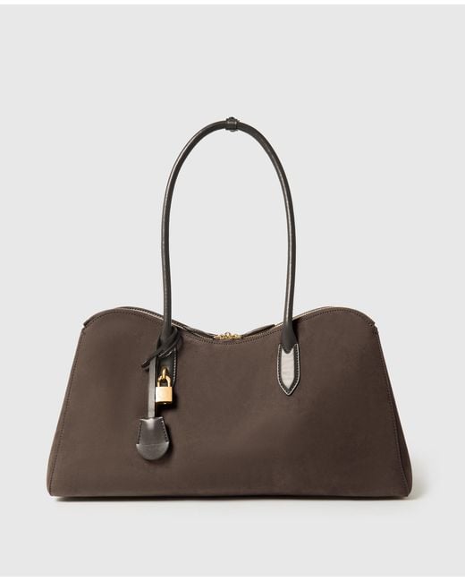 Stella McCartney Brown Ryder Open Tote Bag