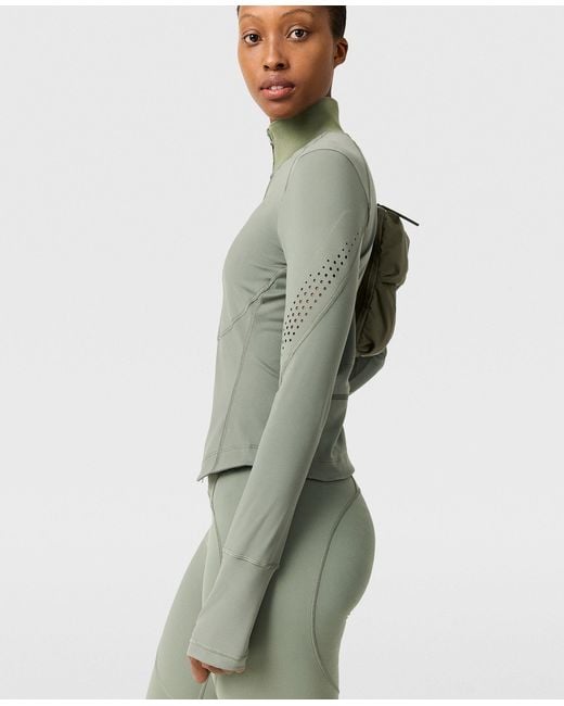 Stella McCartney Green Truepurpose Long-sleeve Training Midlayer