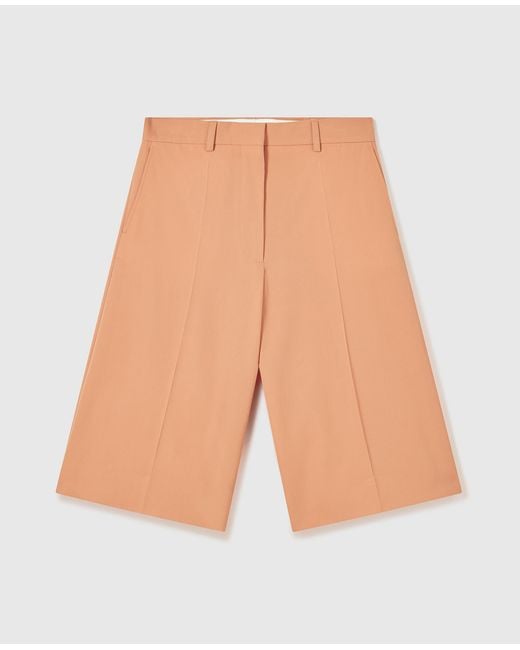 Stella McCartney White Bermuda Wide Leg Classic Tailoring