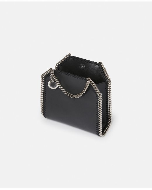 Stella McCartney Black Falabella Tiny Tote Bag