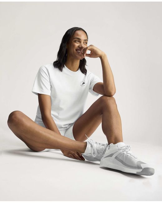 Stella McCartney White Adidas By Sportswear Tee