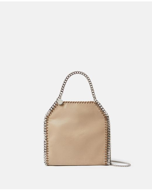 Stella McCartney Natural Falabella Mini Tote Bag
