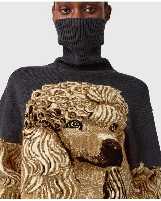 Stella McCartney Multicolor Jeff Koons Poodle Jumper