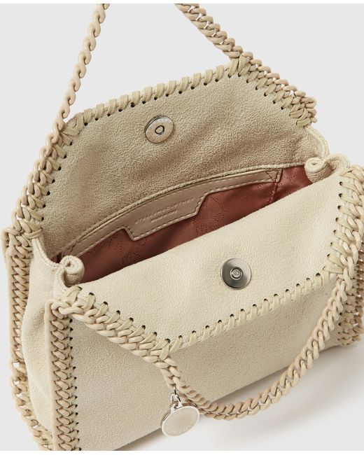 Stella McCartney Natural Falabella Tiny Tote Bag
