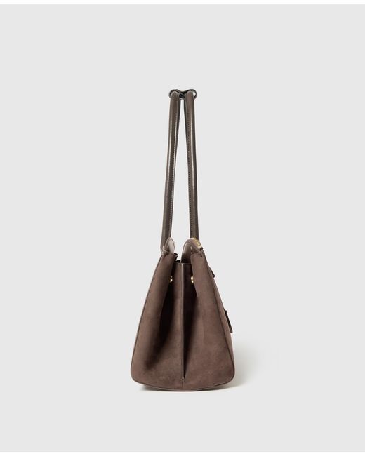 Stella McCartney Brown Ryder Open Tote Bag