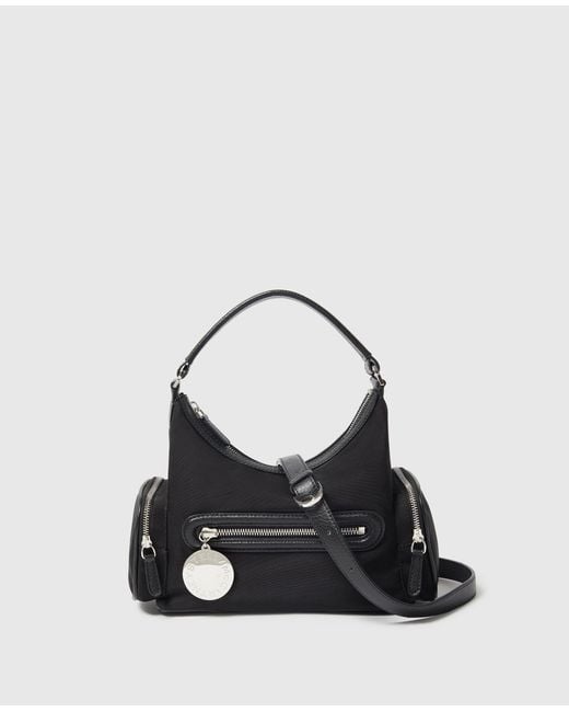 Stella McCartney Black Dartmoor Econyl Crossbody Bag