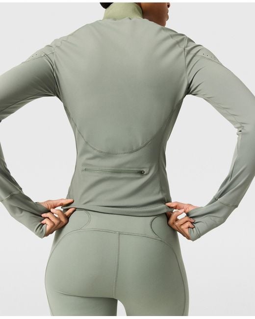 Stella McCartney Green Truepurpose Long-sleeve Training Midlayer