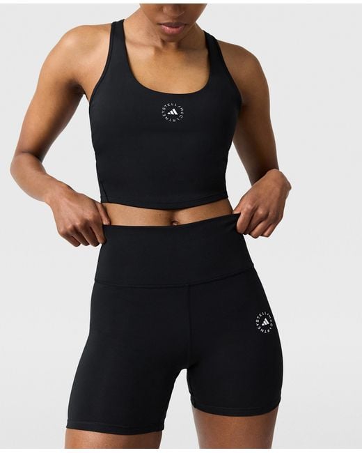 Stella McCartney Black Truestrength Yoga Shorts