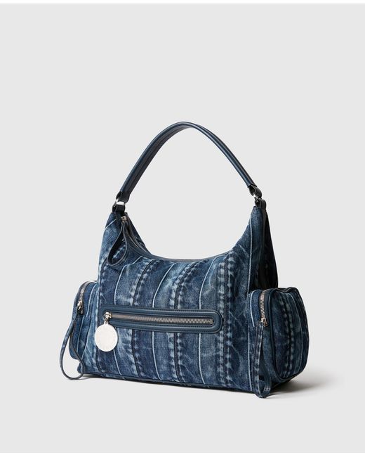 Stella McCartney Blue Dartmoor Denim Shoulder Bag