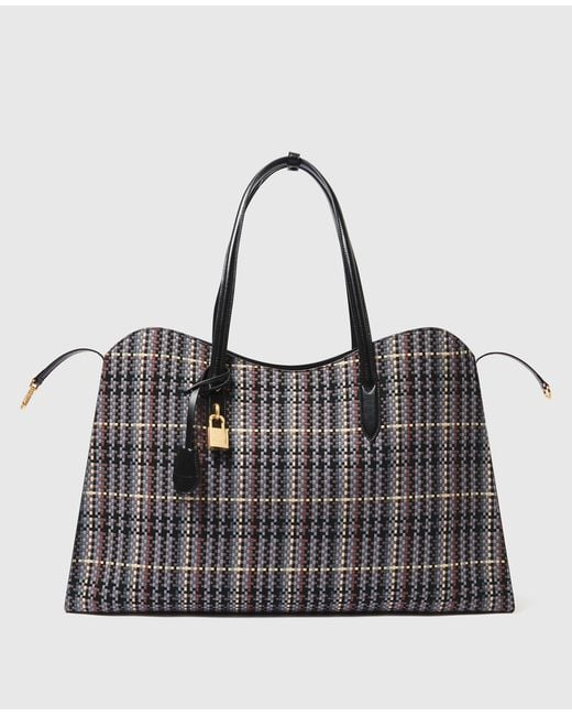 Stella McCartney Black Ryder Weekender Bag