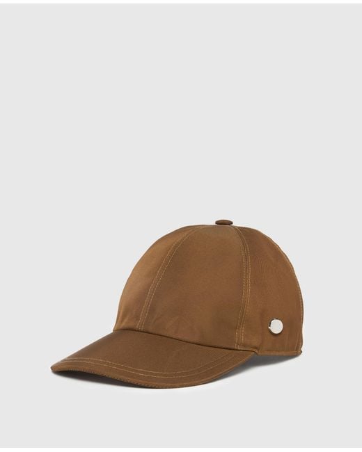 Stella McCartney Brown Logo Baseball Cap