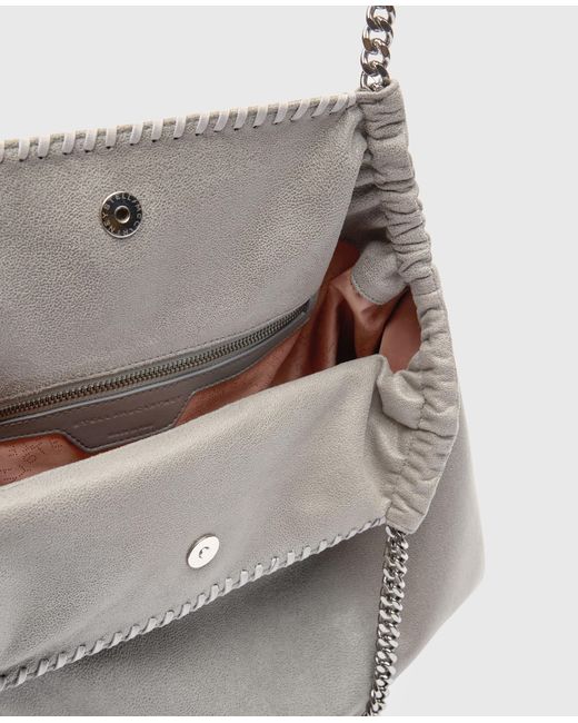 Stella McCartney Gray Falabella Drawstring Tote Bag
