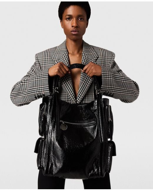 Stella McCartney Black Dartmoor Large Tote Bag